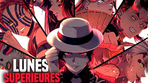 Les 6 Lunes Supérieures dans Demon Slayer